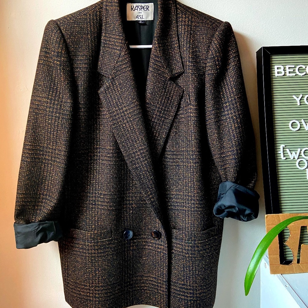 90s Kasper Suit Jacket/Blazer